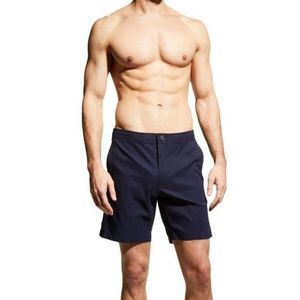 Onia Swim Trunks Navy The Calder 7.5” Size 34